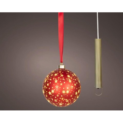 SFERA 15 LED STELLINE D.14 LUCE CALDA